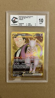 Mewtwo Ex De La Team Rocket 240/182 Carte Pokémon EV10 Rivalités Destinées Ccc10