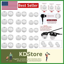 15 Pairs Silicone Ear Tips Replacement Earbuds Covers for In-Ear Headphones