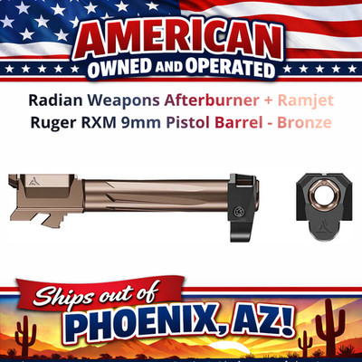 Radian Ruger RXM RAMJET Barrel + AFTERBURNER Comp -Bronze *Read Description*