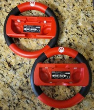 Hori Super Mario Kart Deluxe Red Steering Whe...
