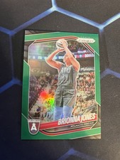 2025 Panini Donruss WNBA Brionna Jones Green Refractor