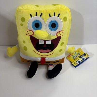 Nickelodeon SpongeBob SquarePants Plush Stuffed Animal Toy NWT Yellow 