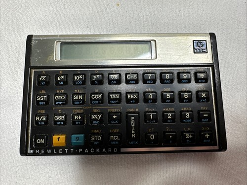 Hewlett Packard HP 11C Scientific Calculator -ROUGH SHAPE