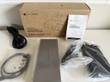 HYPERDRIVE THUNDERBOLT 4 HDTB4D Laptop Docking Station   SHIPS FREE 