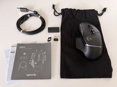 Logitech G502 X PLUS Gaming-Maus - Schwarz (910-006162)