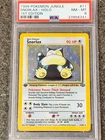 1999 Pokemon Snorlax Jungle 1st Edition Holo Rare #11 PSA 8