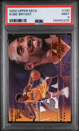 Kobe Bryant #190 2000 Upper Deck card
