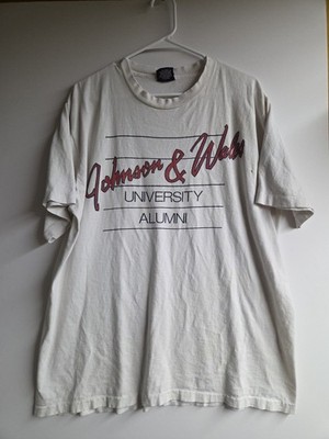 Vintage 90s Johnson & Wales University Alumni XL T-Shirt Single Stitch 24x30