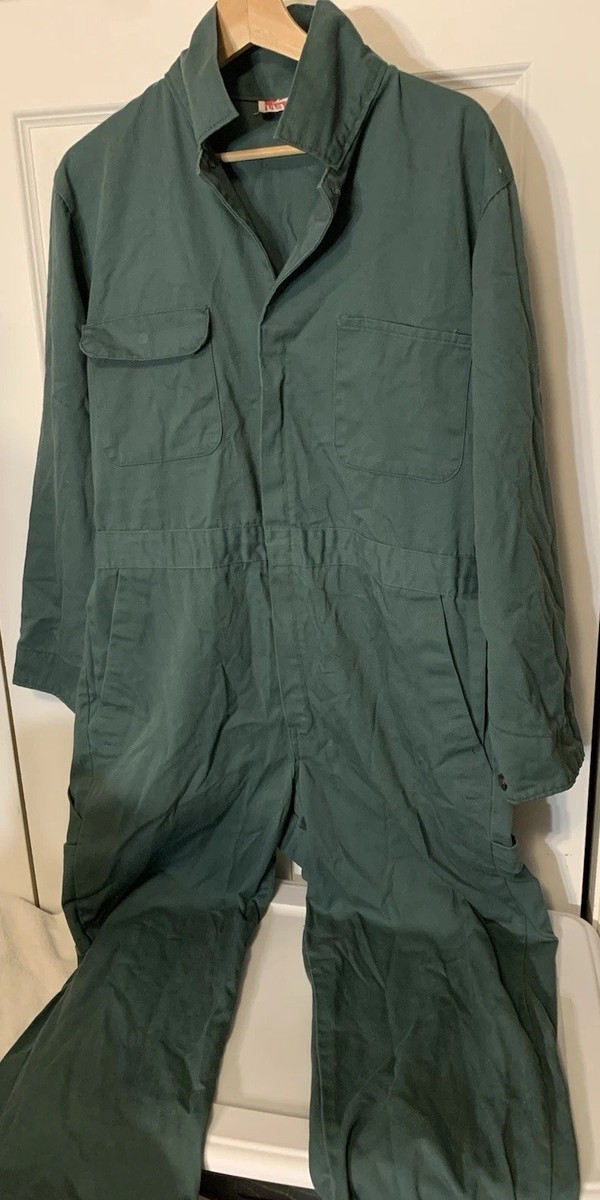 Vintage Montgomery Ward Mens Sz 42R Work Wear Jumpsuit One Piece