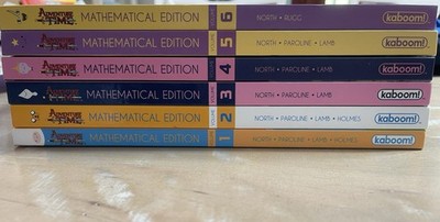 Adventure Time Mathematical Edition Volumes 1-6 Hardcover Kaboom