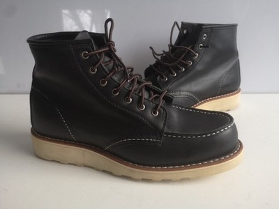 Damen Schuhe Stiefel Boots RED WING Shoes Moc Toe 3373 Gr 39 UK 6 schwarz Leder