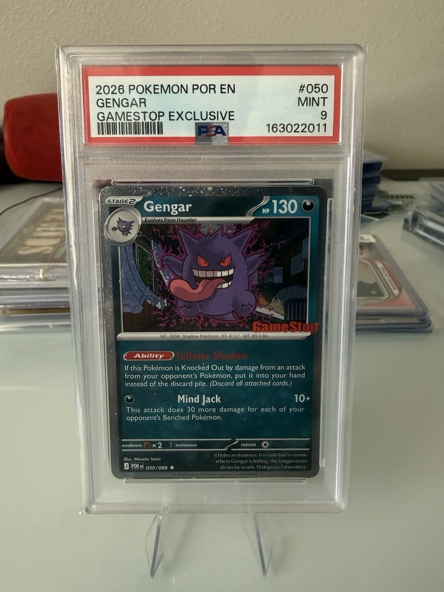 Gengar Pokémon TCG Professional Sports Authenticator (PSA