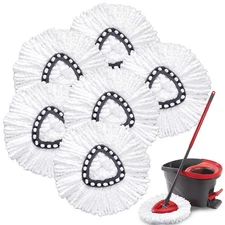 Mop Replacement Heads for O Cedar: Easy Wring Spin - Replacements to Clean