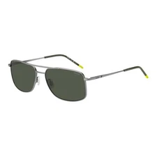 New Hugo HG 1287/S 0SMF QT Ruthenium/Green/Green 59-16-140 Sunglasses