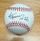 TED SIMMONS HOF 2020 Signed Official Major League Baseball Beckett Witnessed