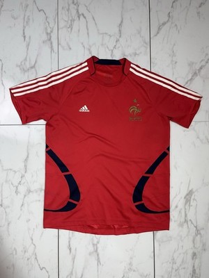 Vintage Adidas France Trikot 2007 L rare Zidane y2k retro premium