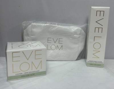 EVE LOM Cleanser Removes Waterproof Makeup SET BAG CLEANSER AND FOAMING CREAM