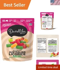 Indulge in Soft Australian Licorice: 7 Oz of Non-GMO Mixed Fruit Goodness
