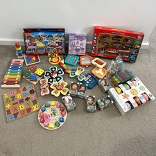 Sunc Toys Mixed Kids Toy Bundle: Metal Gear Diecast Set, Puzzles, Xylophone