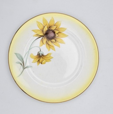 Royal Albert Kuchenteller mit Sonnenblumenmuster Brot und Butter