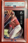 2018 Bowman Platinum Shohei Ohtani #34 Pitching With Glove PSA 9 (RC)