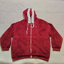 Women Fuzzy Fleece Hooded Coat Parka Jacket Winter Warm Outerwear Overcoat S-4XL