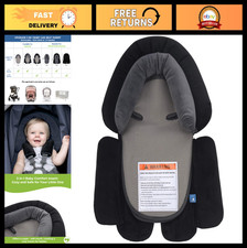 3-in-1 Reversible Newborn Car Seat Insert Soft Head Support Pad for Stroller,