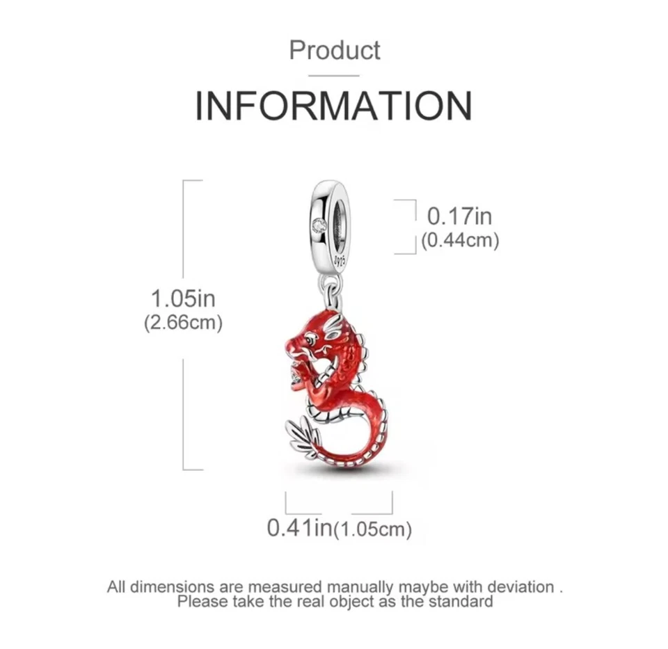 Charm Anhänger Dangle 925 Silber für Armband/Bettelarmband oder Halskette  - Bild 4 von 4