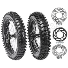 60/100-14 80/100-12 Wheel Tire Rim For Disc Brake CRF70 XR70 SSR SDG 110cc 125cc