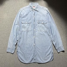 Penney's Big Mac Chambray Shirt 50s/60s USA Vintage Size S Used from Japan Rare