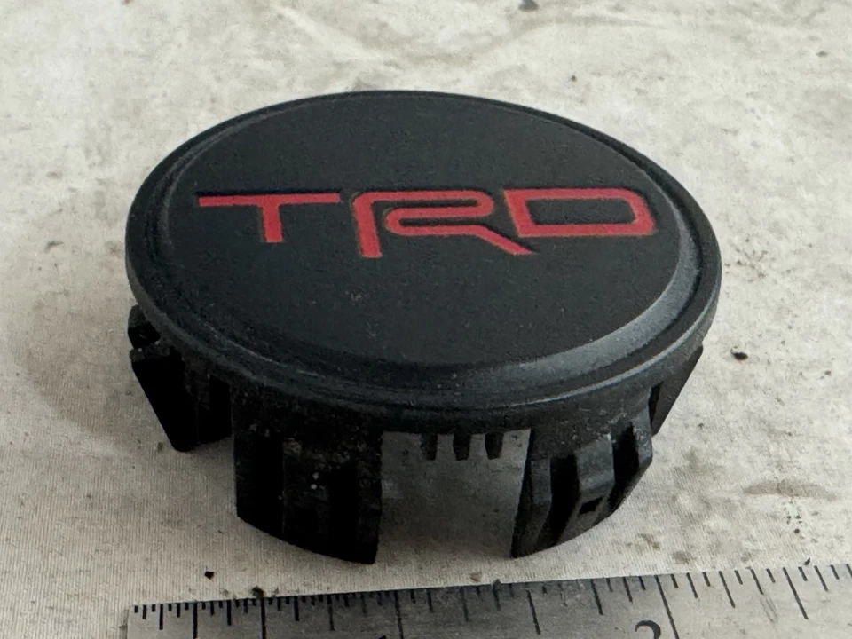 Tapa central cubierta de cubo de llanta negra Toyota TRD Avalon Camry 2020-24 42603-YY340 Foto 2 de 4