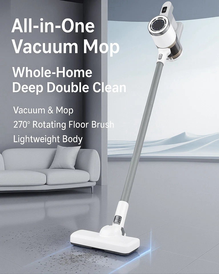 LumiVac™ Prestige – Smart Suction, Sleek Storage - Image 2 of 4