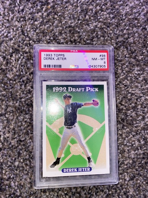 1992 Score DEREK JETER Rookie Draft Pick Card 360 ROOKIE DRAFT PICK 