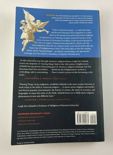 Hearing Things: Religion, Illusion, and the American... by Leigh Eric Schmidt - Picture 8 of 8