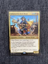 1x NM Admiral Beckett Brass MTG Ixalan Near Mint, English Magic