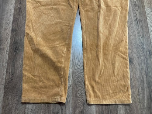 Quacker Factory Pants, Women's Size 19, Yellow Brown, Straight Leg, Pull On - Picture 4 of 8