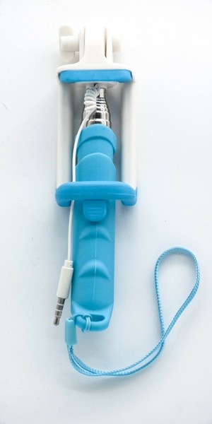 PALO SELFIE CHXK AZUL EXTENSIBLE MONOPOD FOTOS+BLUETOOTH+SOPORTE PARA MOVIL