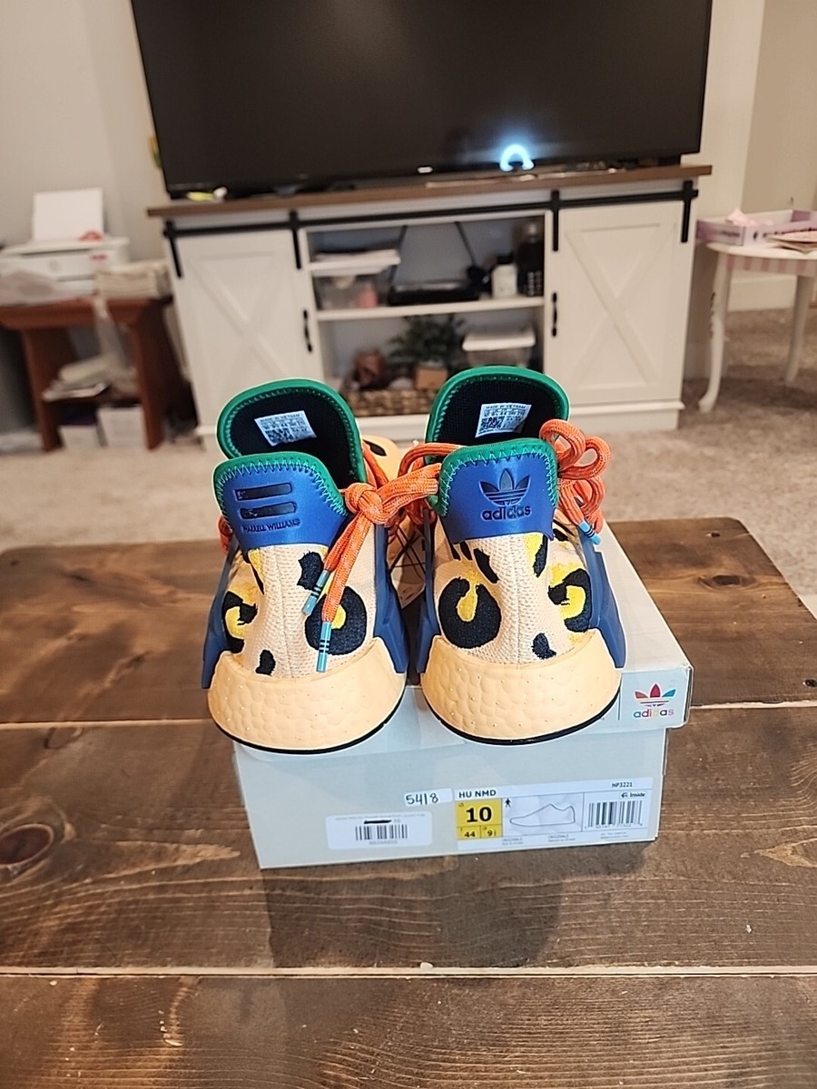 Adidas Pharrell x NMD Human Race Animal Print Size 10 Mens  display picture 3