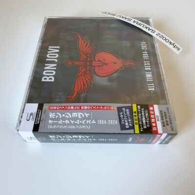 BON JOVI ALL TIME BEST 1984-2024 Deluxe Edition 3SHM-CD+Trading