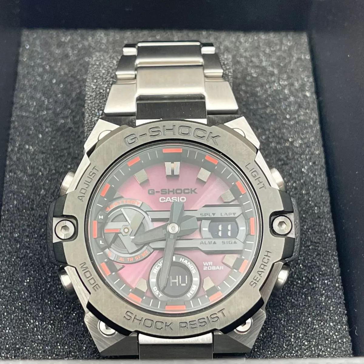 CASIO G-SHOCK G-STEEL GST-B400AD-1A4JF Men's Watch Smartphone Link