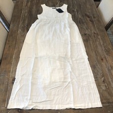 Brandy Melville Women's Sleeveless Long Dress White One Size
