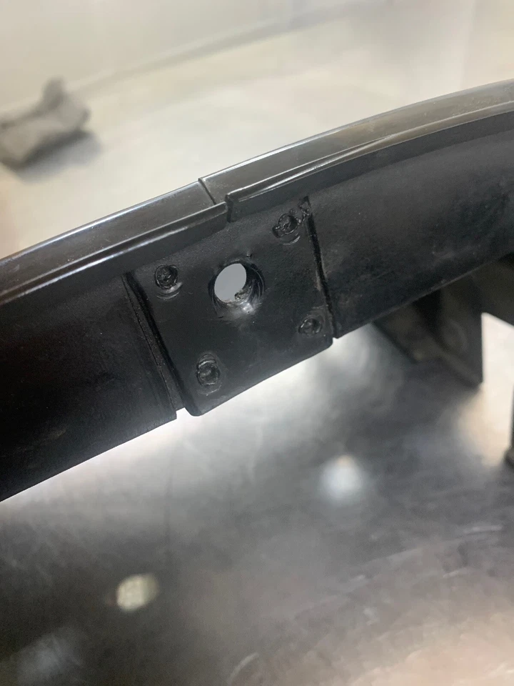 Asiento trasero Kawasaki ZG1000 ZG 1000 Concours 92 1992 carenado capó negro bonito Foto 3 de 4