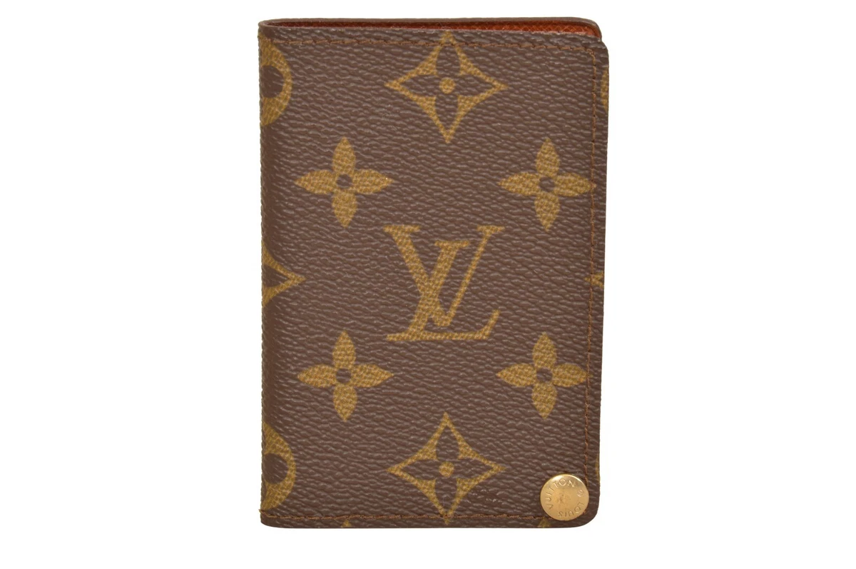 Louis Vuitton Monogram Porte Cartes Credit Pression Card Case