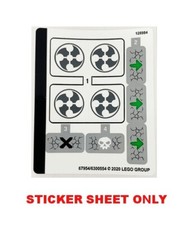 LEGO 71719 - Ninjago - Zane's Mino Creature - STICKER SHEET