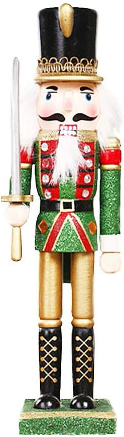 ZaH 12 Inch Christmas Nutcracker Toys Wooden Nutcracker Decoration Gift Soldier
