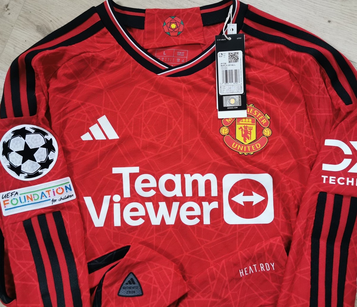 MANCHESTER UNITED Player jersey AUTHENTIC 2023/24 #17 GARNACHO
