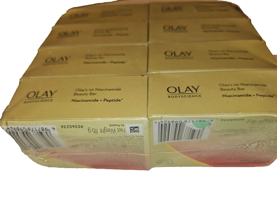 Olay Body Science Soap B3 and Vitamin C Niacinamide Beauty Bar 8 soap bars (A17 - Image 2 of 4