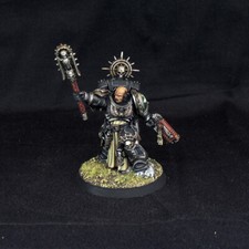 Pro painted Warhammer 40k Dark Angels Primaris Chaplain