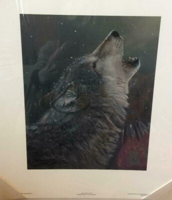 Ascending Song By Daniel Smith Art Print Signed New Wolf