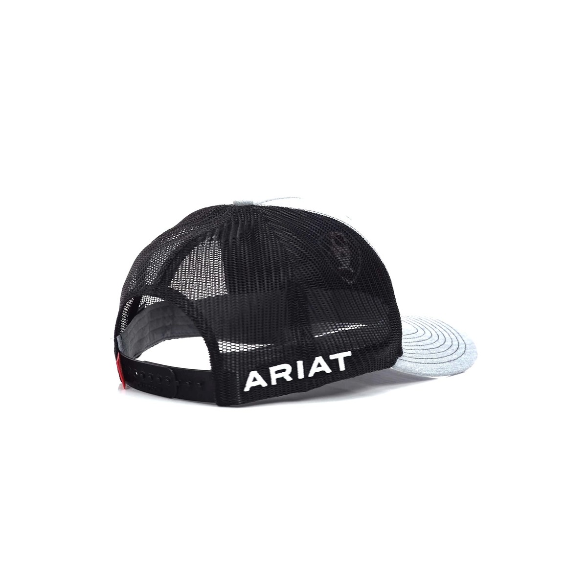 ARIAT Mens R112 Snap Back Mexico Flag Black